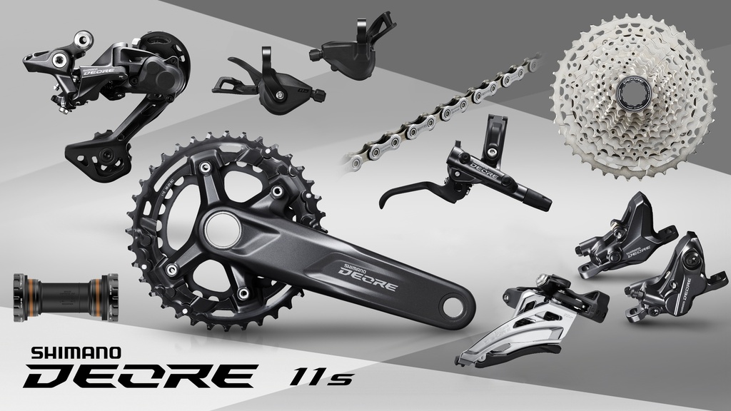 Group Set MTB SHIMANO Deore M5100 2x11 Hydraulic Neo Zigma